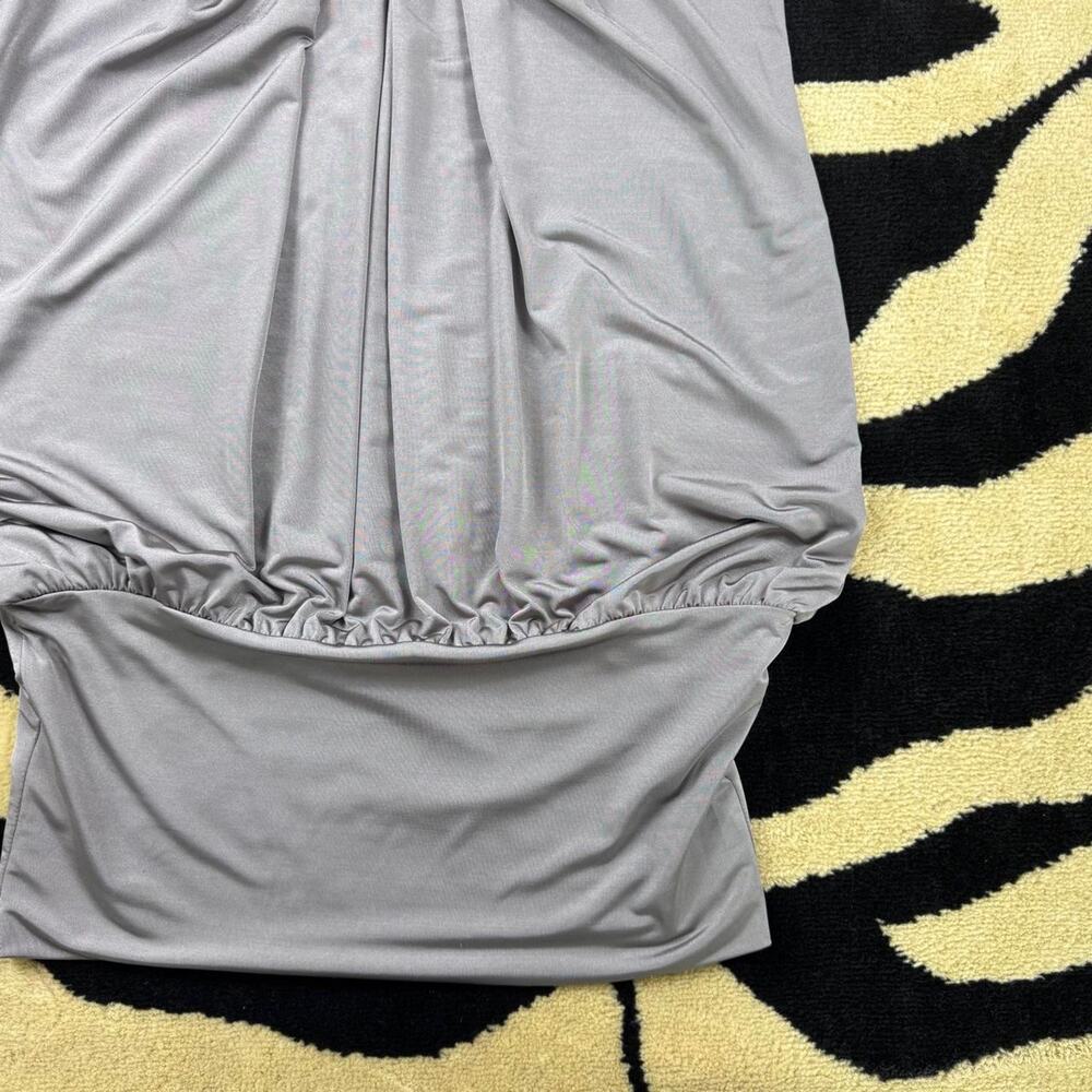 ★ Y2K Misope Gray Halter Neck Top ★ - Picture 2 of 5
